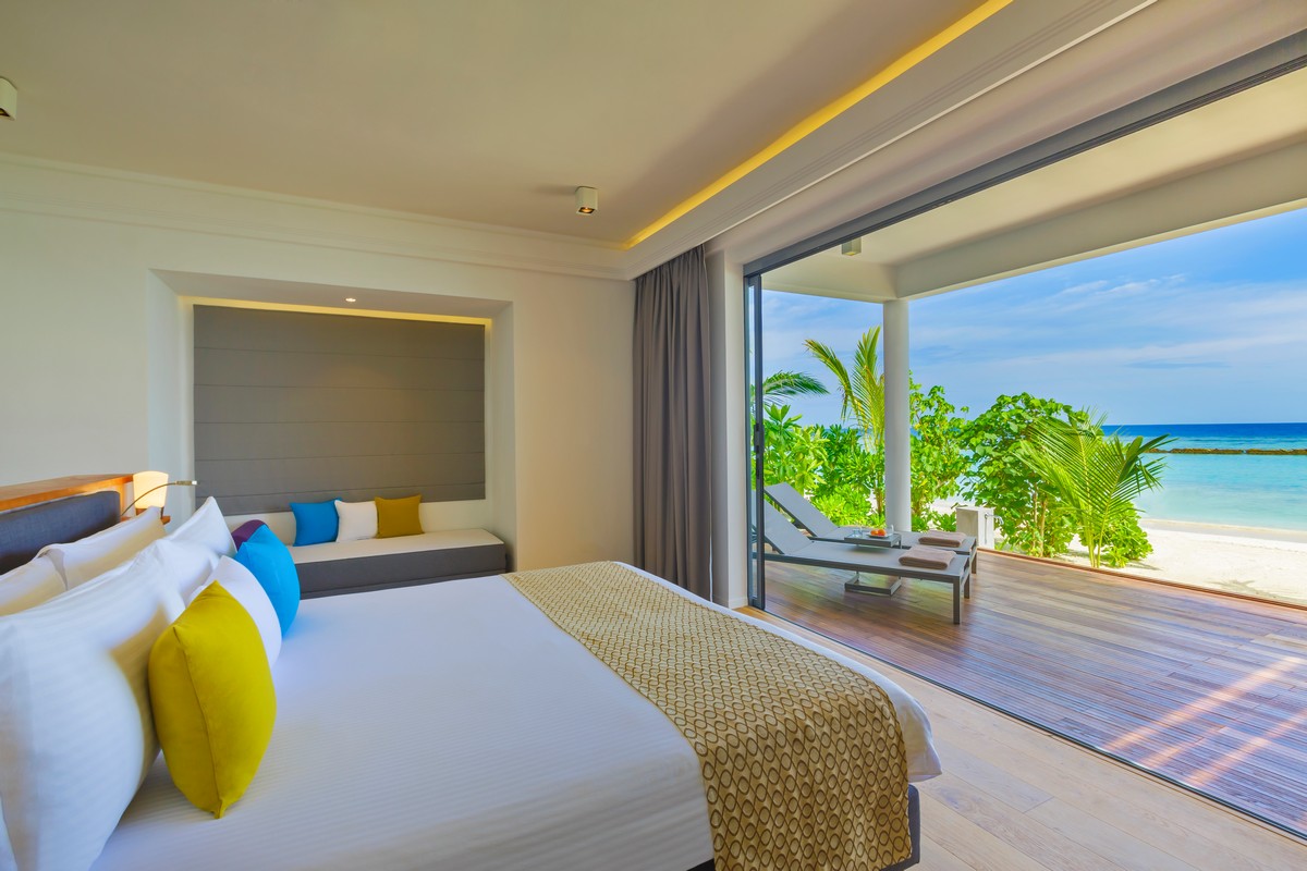 Familienurlaub Malediven: Two Bedroom Beach House (c) Kuramathi Maldives